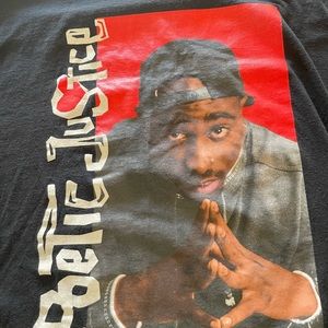 Tupac Original Poetic Justice Adult T Shirt In excellent size L